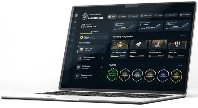 Laptop dashboard